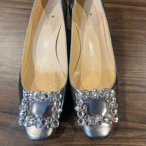 Kate Spade Silver Pumps - 8.5B